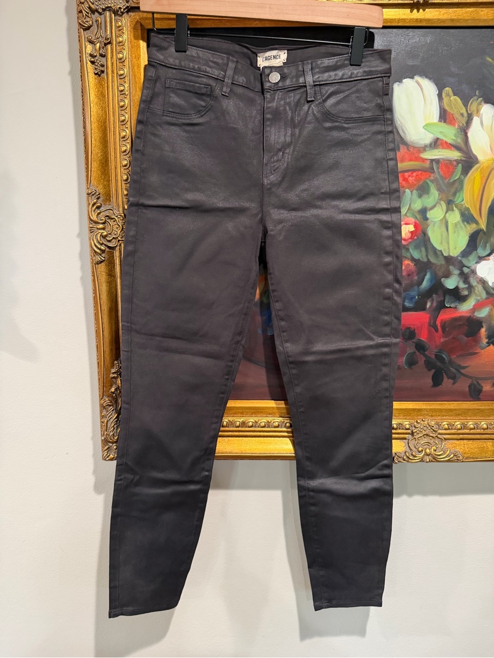 L'AGENCE Margot Coated Jeans